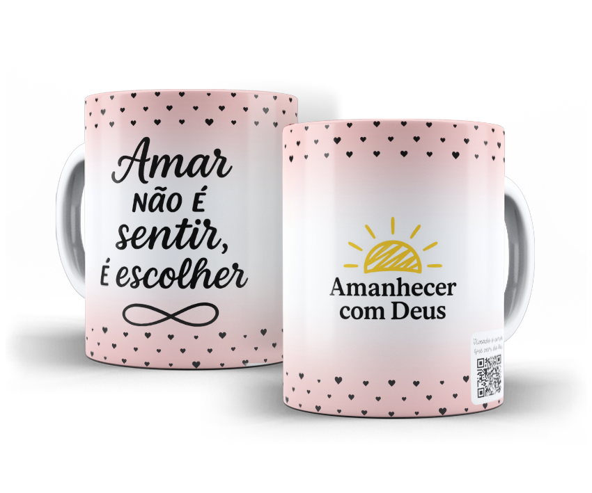 Estampa Amanhecer com Deus