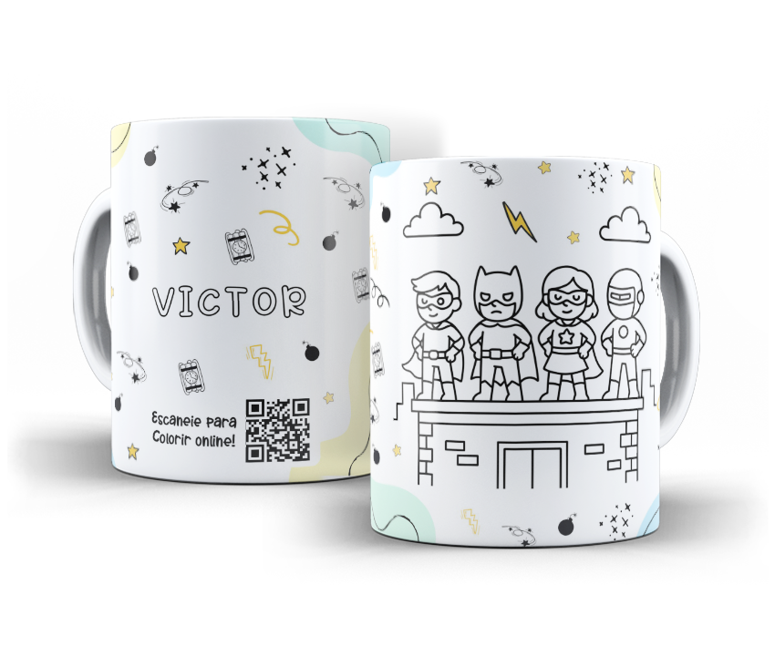 Estampa Infantil Colorir