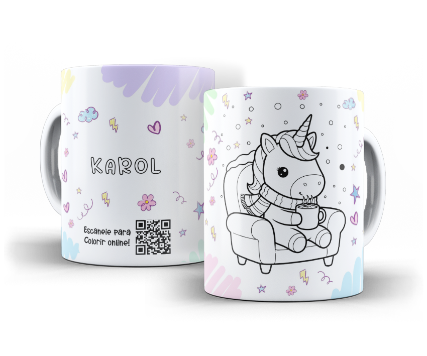 Estampa Infantil Colorir