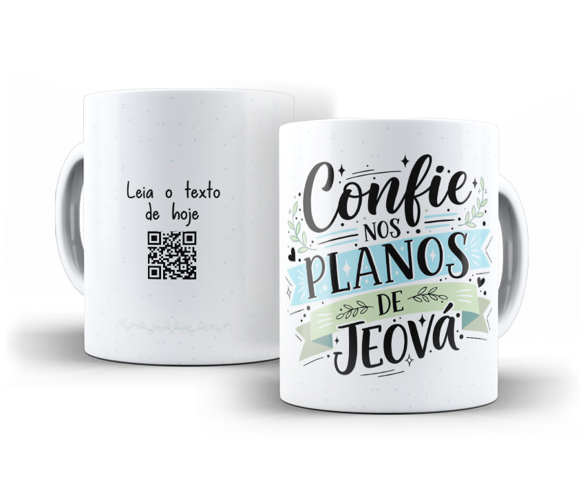 Estampa Jeová Todo Dia