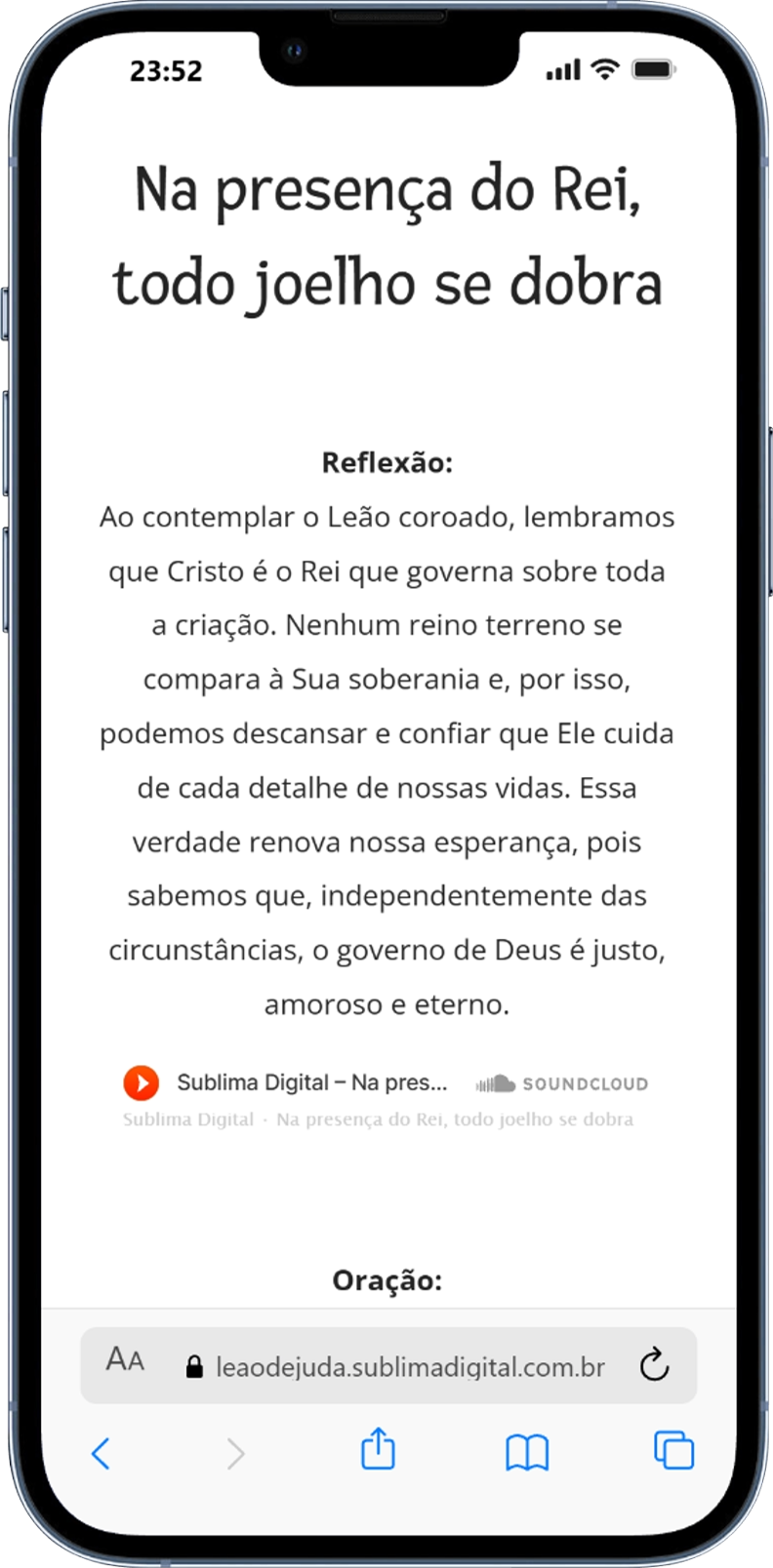 Prévia da Coleção Leão de Judá