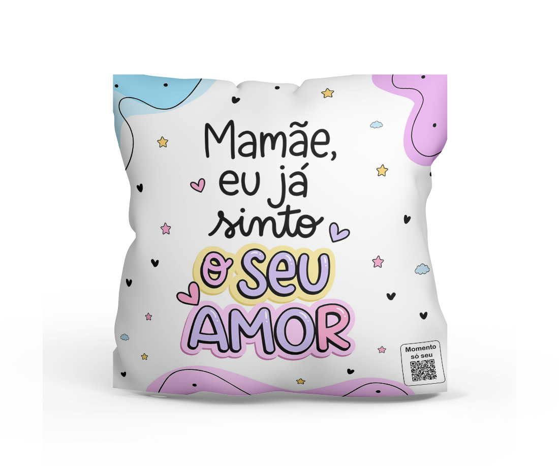 Almofada Nasce Uma Mãe