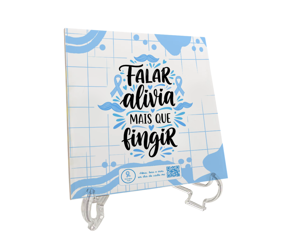 Estampa Novembro Azul