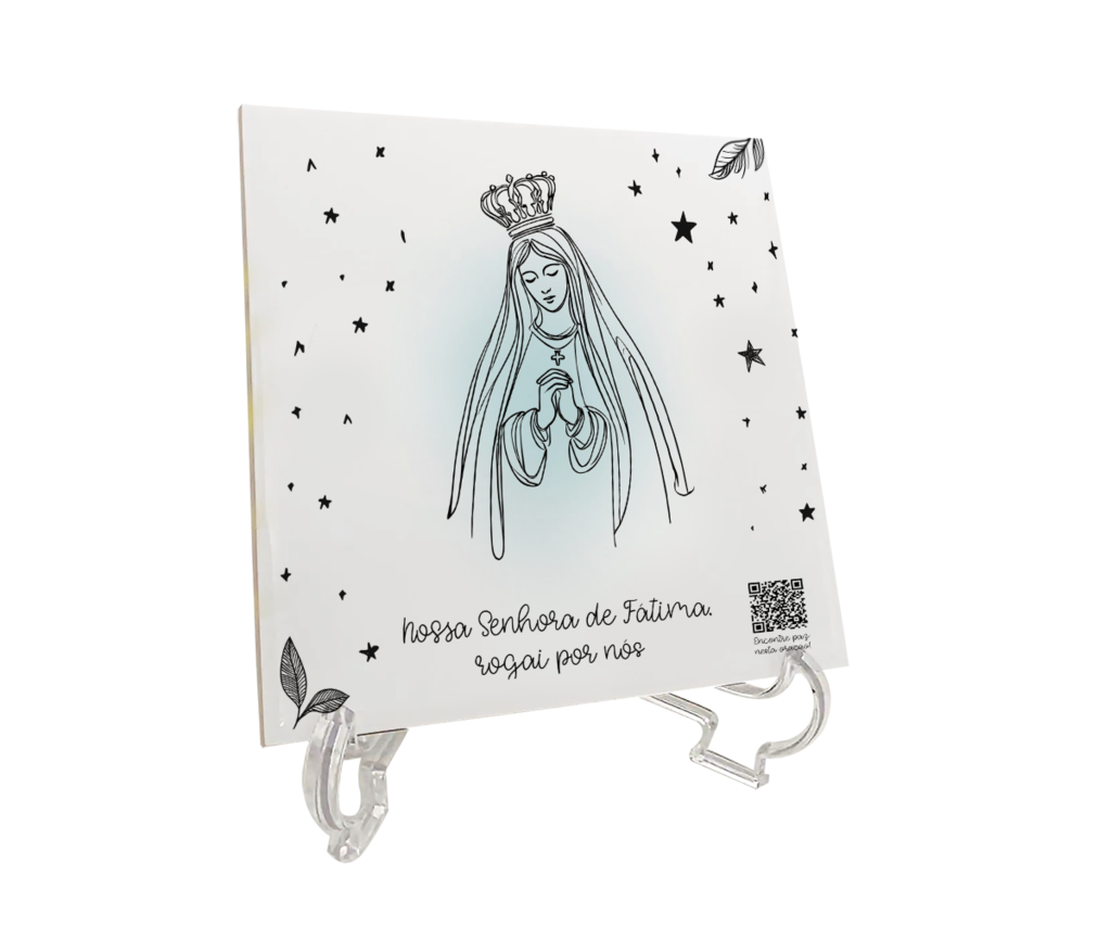 Estampa Oração Católica