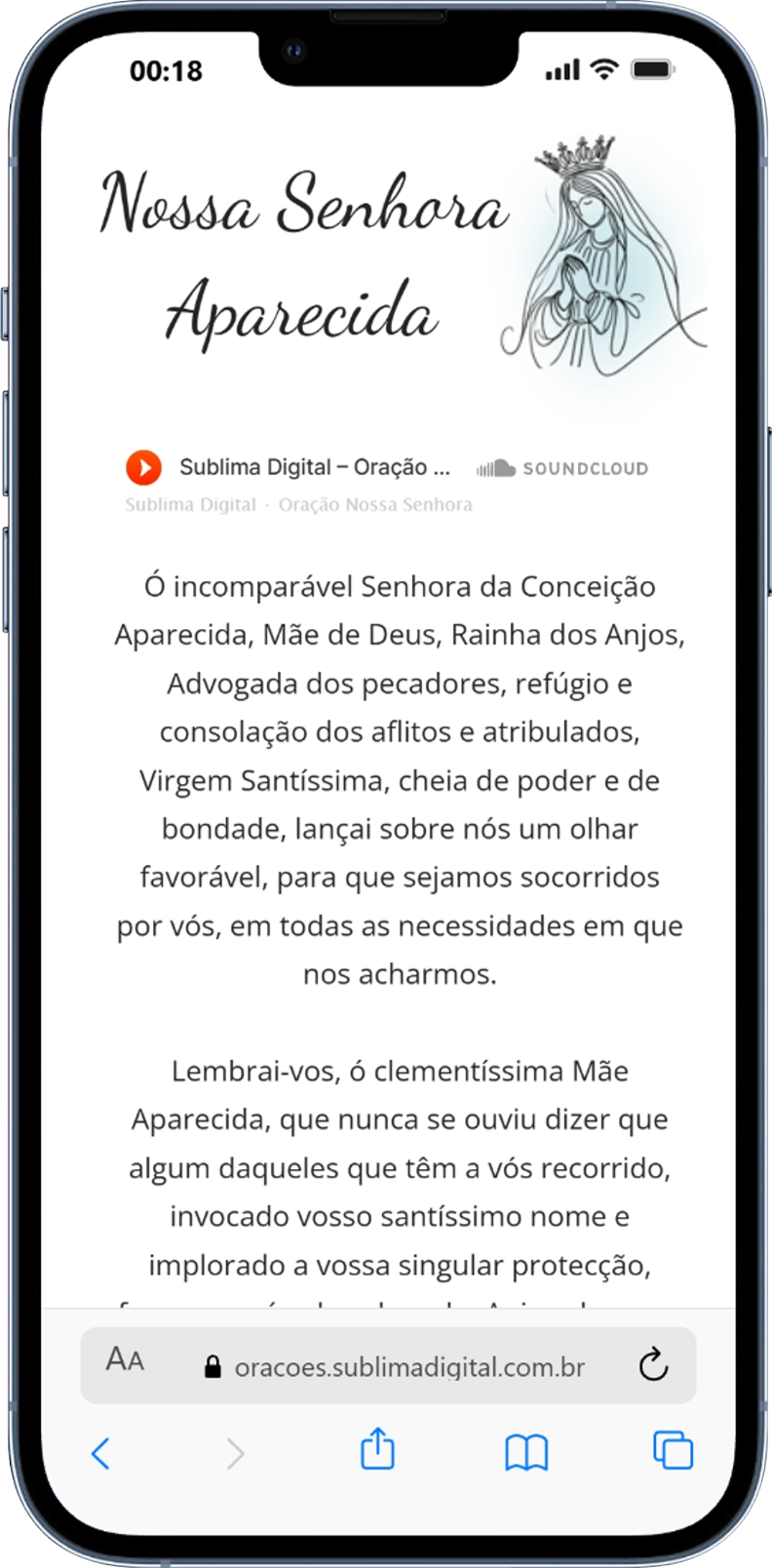 Prévia da Coleção Orações Católicas