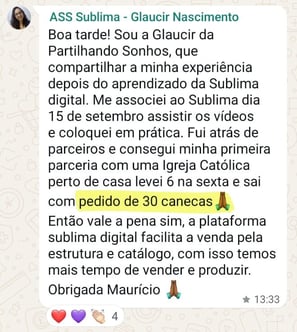 Depoimento Assinante