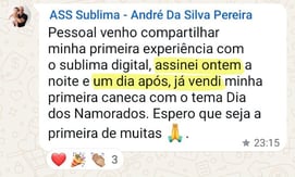 Depoimento Assinante